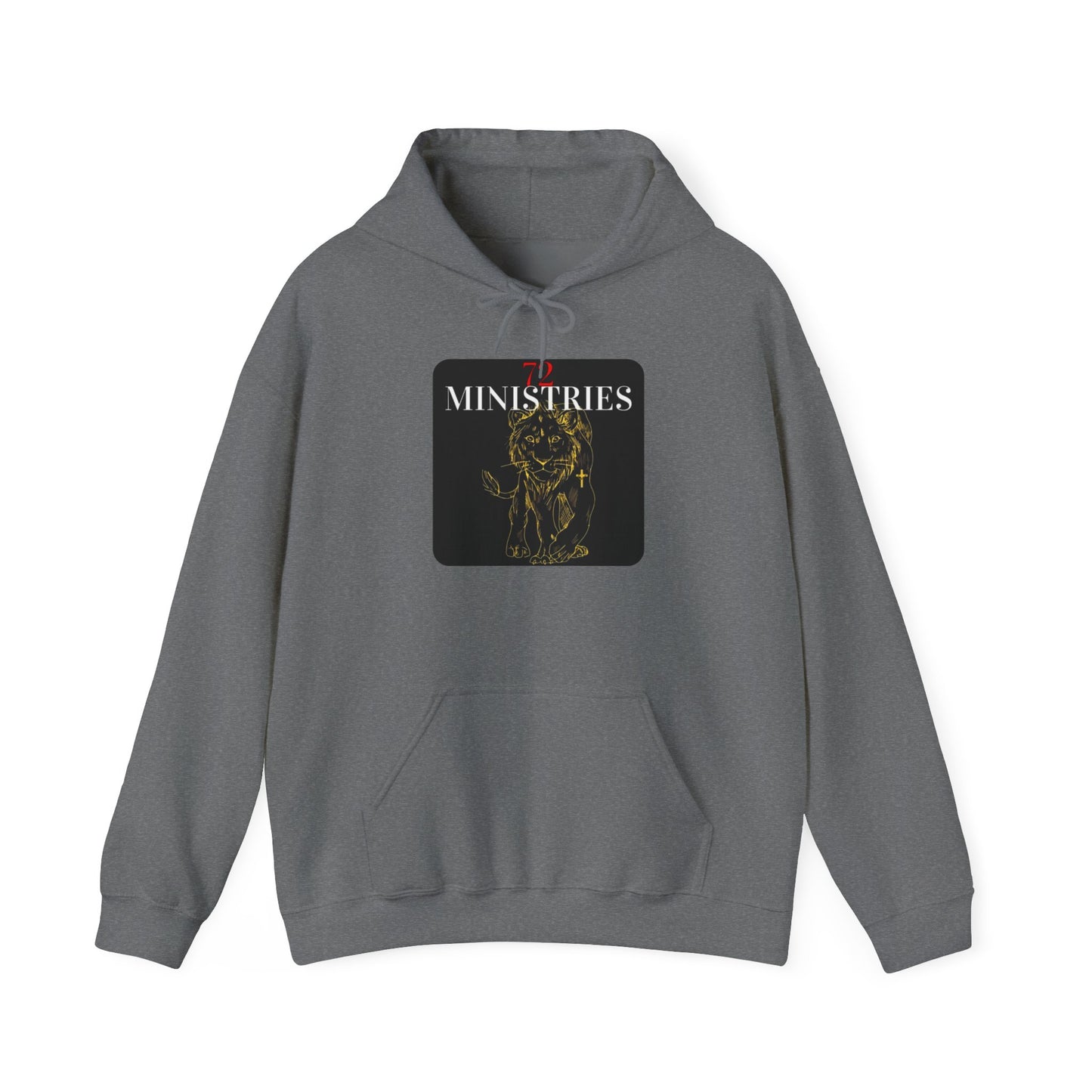 Inspirational Lion Hoodie - Perfect for Spiritual Leaders, Ministry Events, Gifts, Comfort Wear, Casual Outings