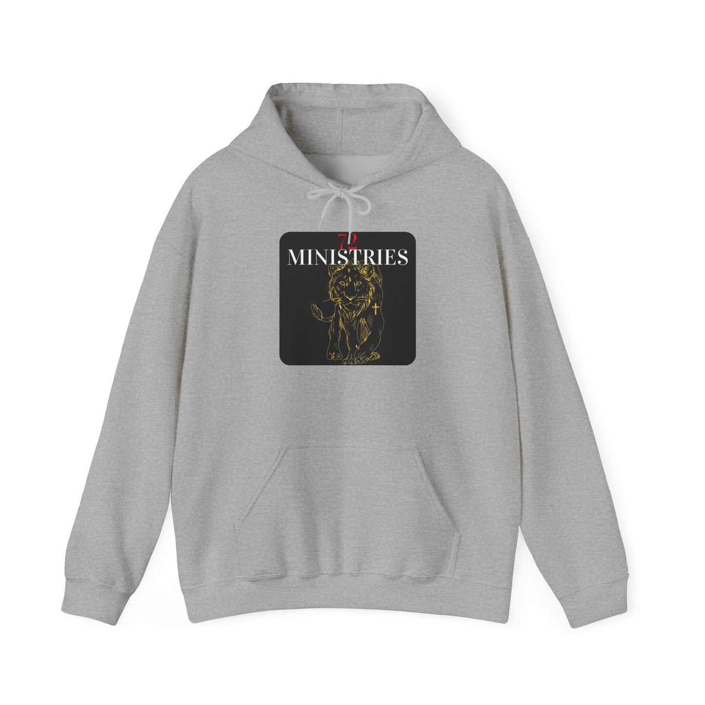 Inspirational Lion Hoodie - Perfect for Spiritual Leaders, Ministry Events, Gifts, Comfort Wear, Casual Outings