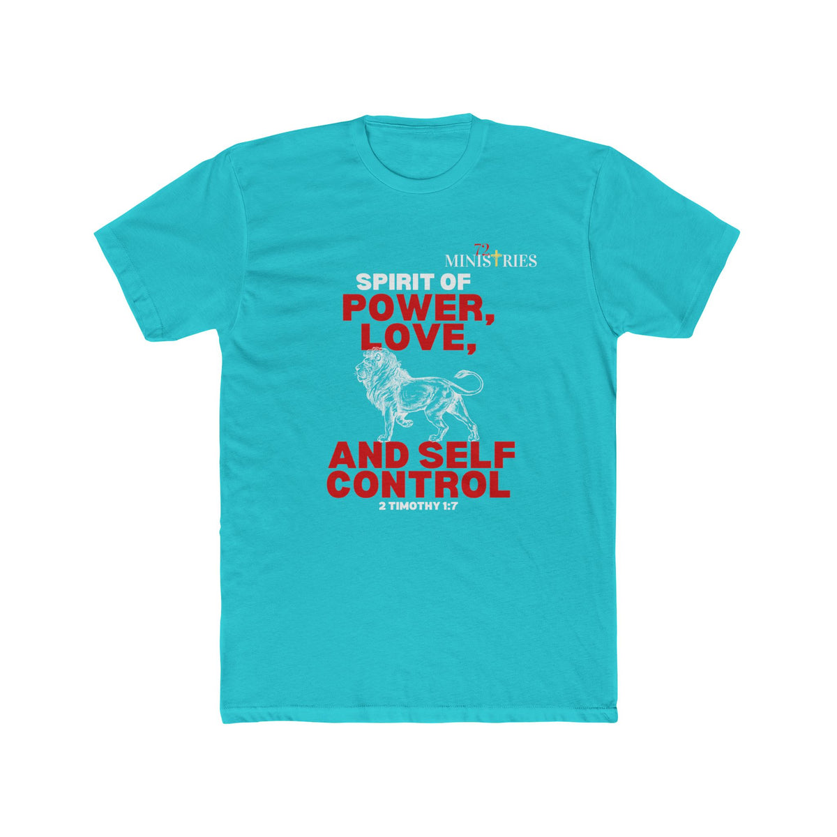 Spirit of Power - Christian T-Shirt (Tee) - FRONT ONLY