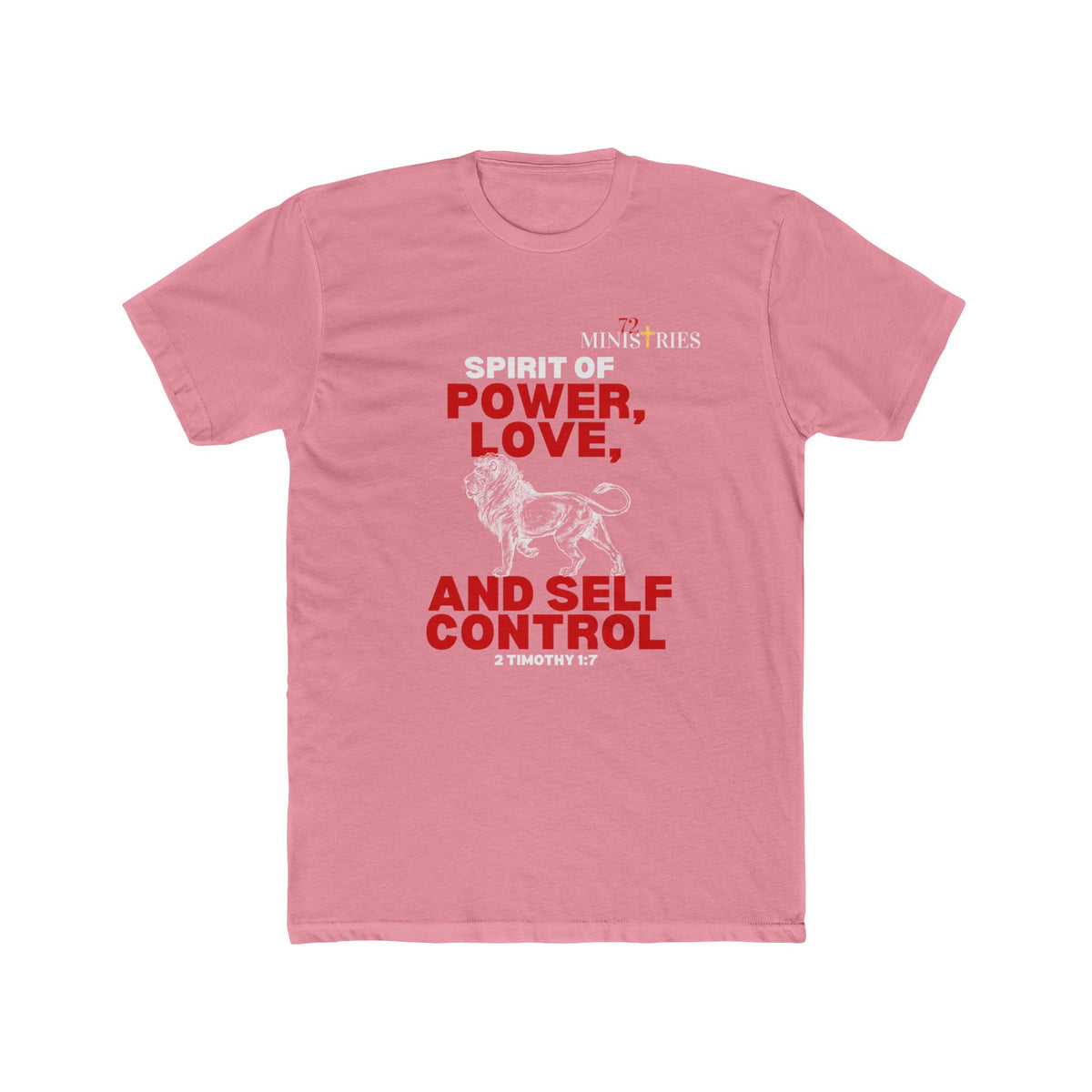Spirit of Power - Christian T-Shirt (Tee) - FRONT ONLY