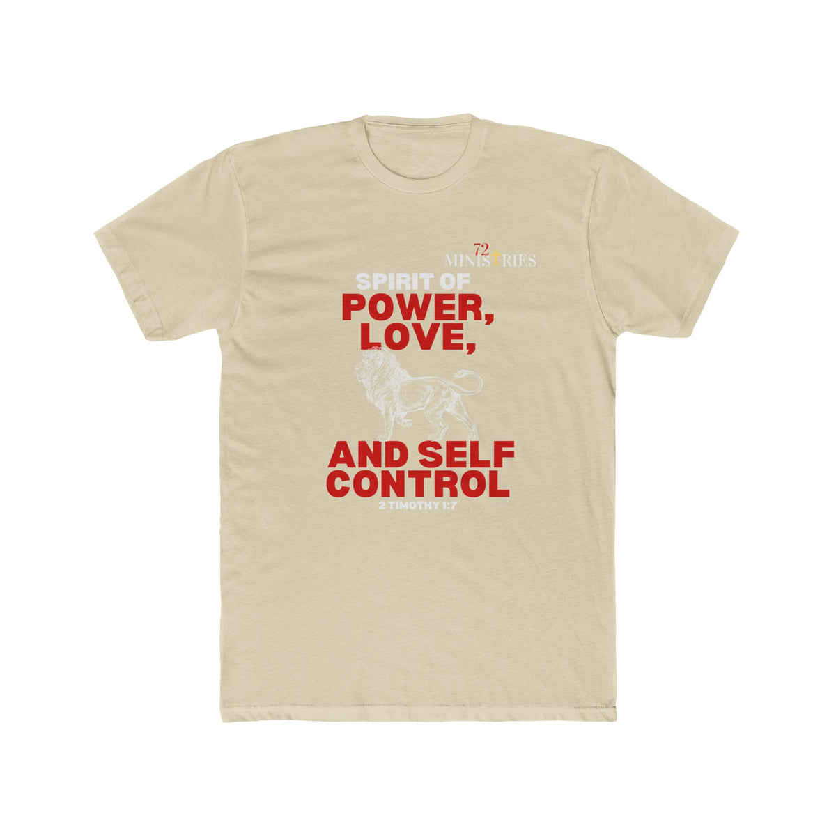 Spirit of Power - Christian T-Shirt (Tee) - FRONT ONLY