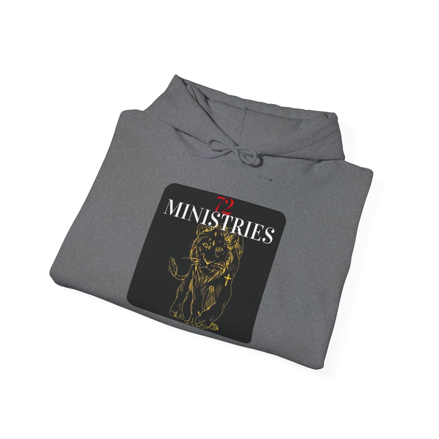 Inspirational Lion Hoodie - Perfect for Spiritual Leaders, Ministry Events, Gifts, Comfort Wear, Casual Outings