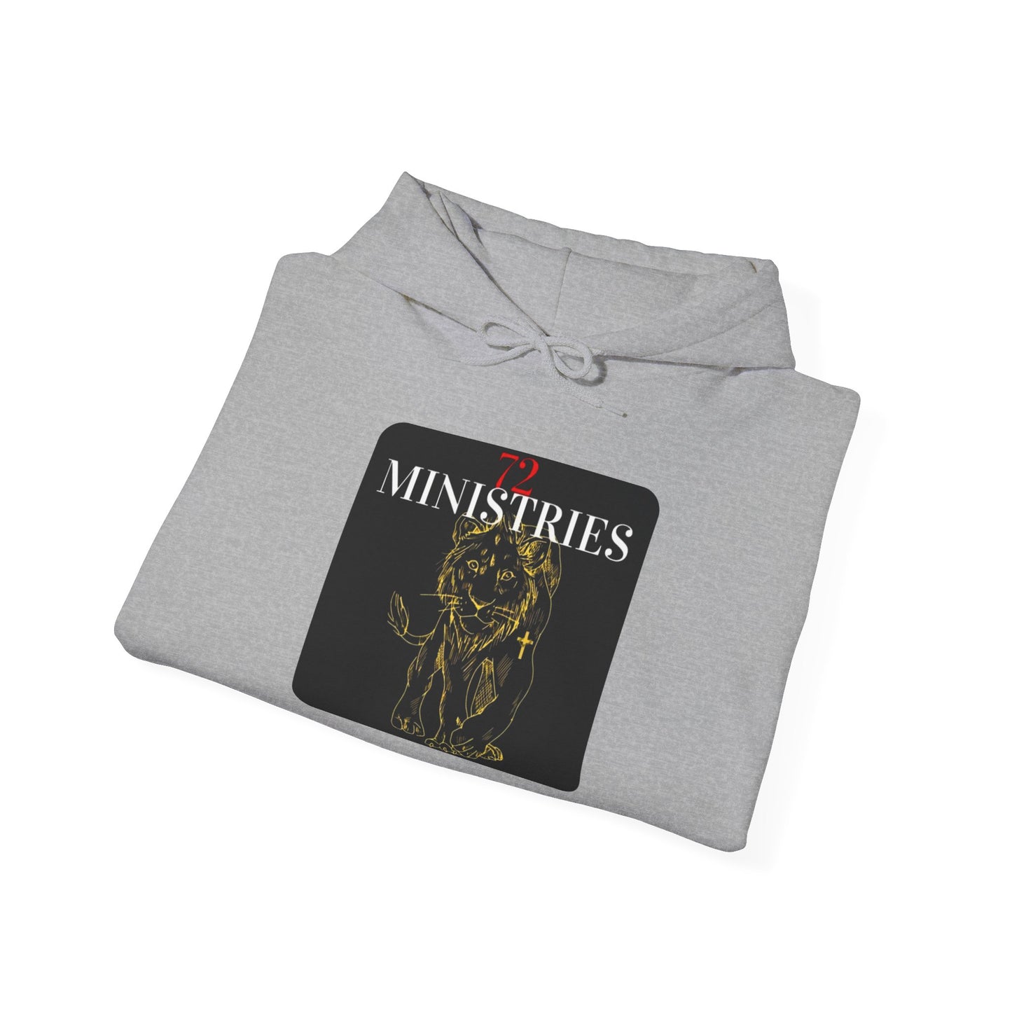 Inspirational Lion Hoodie - Perfect for Spiritual Leaders, Ministry Events, Gifts, Comfort Wear, Casual Outings