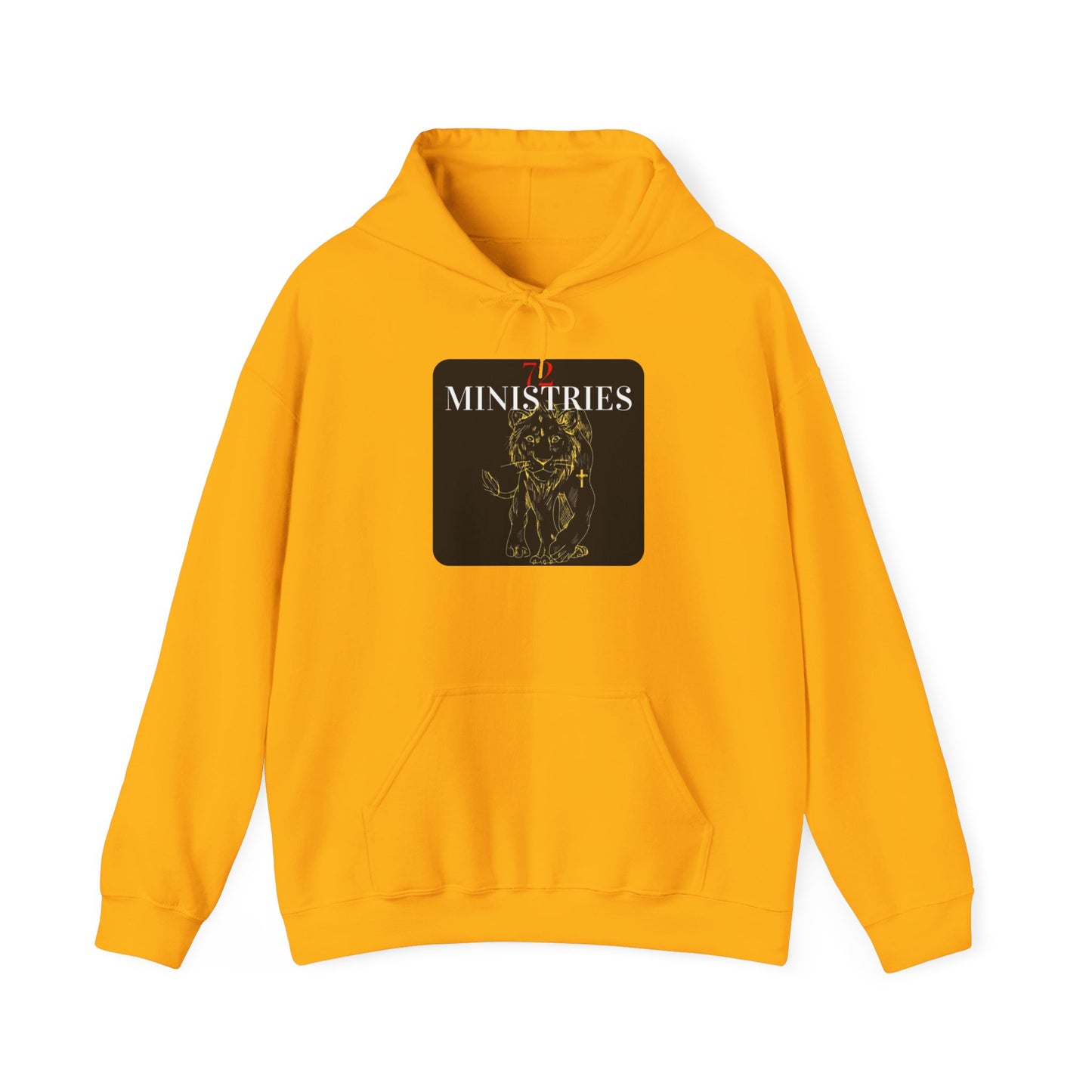 Inspirational Lion Hoodie - Perfect for Spiritual Leaders, Ministry Events, Gifts, Comfort Wear, Casual Outings