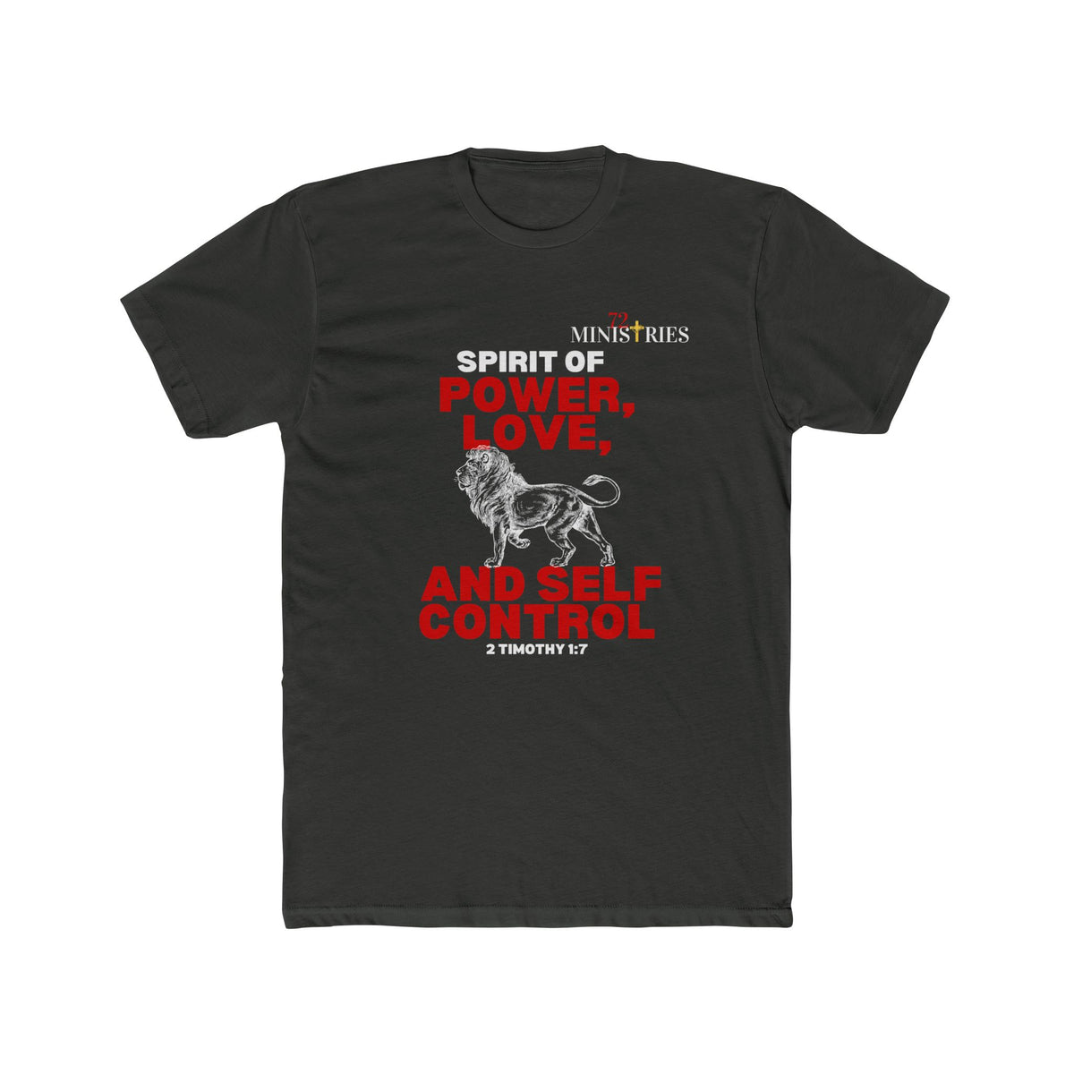 Spirit of Power - Christian T-Shirt (Tee) - FRONT ONLY
