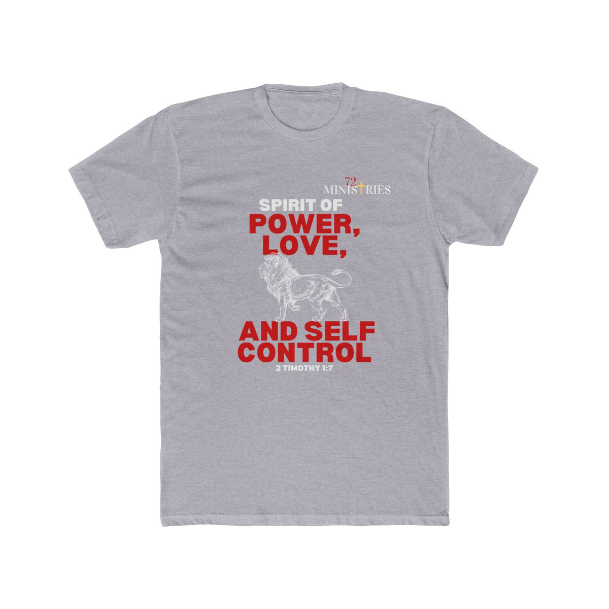 Spirit of Power - Christian T-Shirt (Tee) - FRONT ONLY