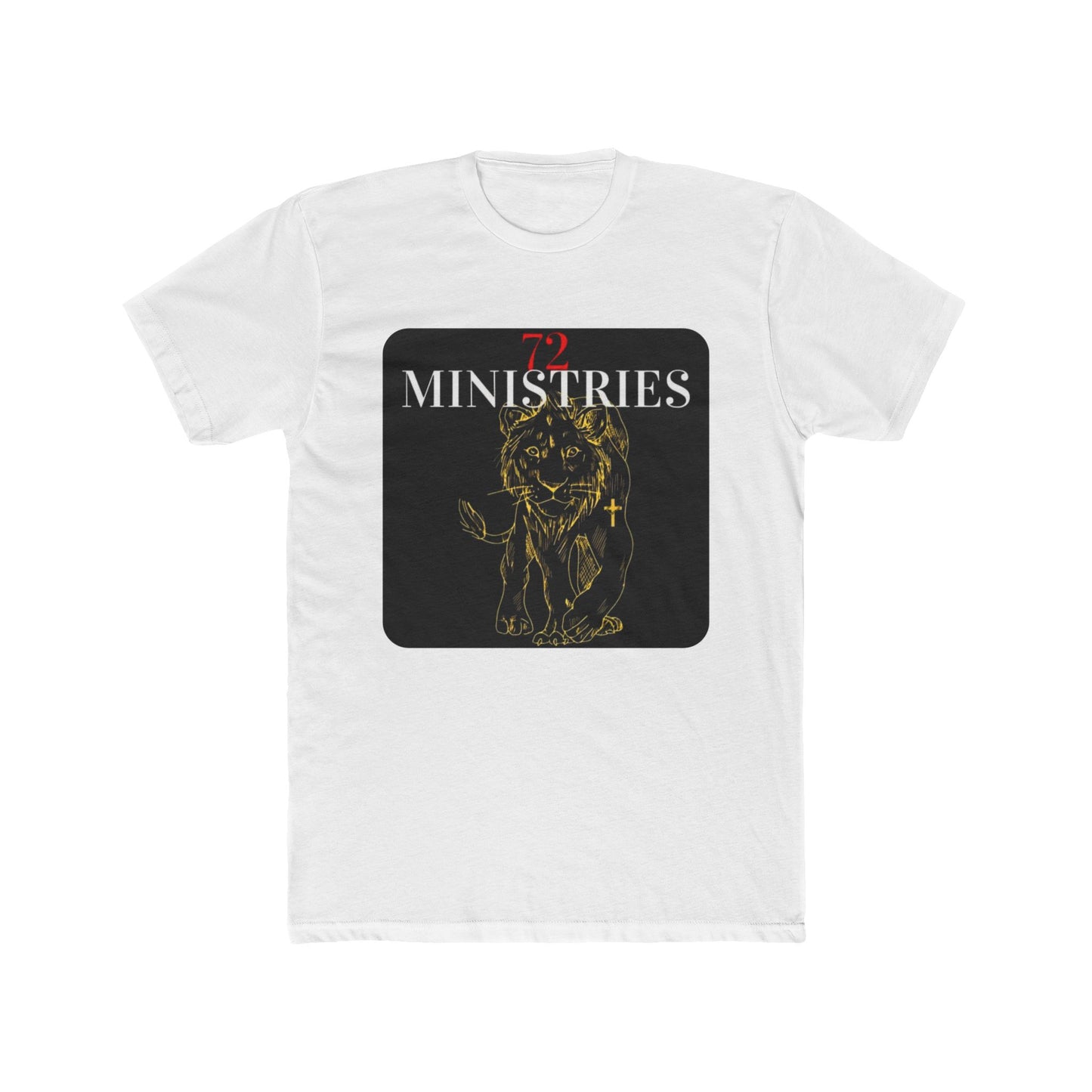 Unisex Cotton Crew Tee featuring 'Ministries' Design - Casual Style, Faith-Based Gift, Christian Apparel, Everyday Comfort, [...]